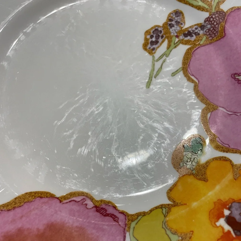 Lenox Floral Fusion Stephanie Ryan 11.5” Dinner Plate 2010